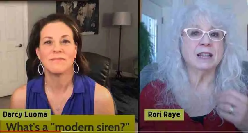 Darcy Luoma and Rori Raye in conversation